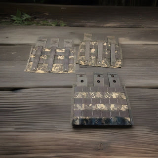 LOT von 3 US Military Molle II Triple Mag Pouch ACU Digital NSN 8465-01-525-05982