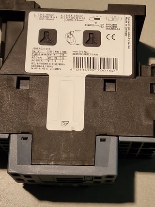 Siemens SIRIUS Leistungsschütz 3RT2026-2AP00 | 11kW | S0 | Federzug