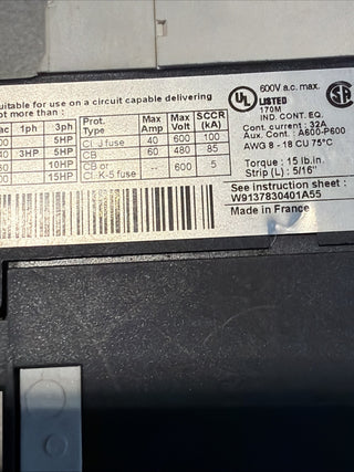 Schneider Electric TeSys D Leistungsschütz LC1D18BL + Entstörmodul LAD4TBDL (Geb6