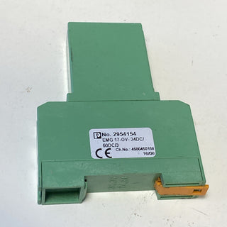 PHOENIX CONTACT Optokoppler EMG 17-0V-24DC/60DC/3 Artikel-Nr. 2954154 gebraucht0