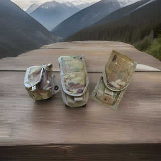 3x US ARMY Multicam OCP Molle II Pouch(es)1