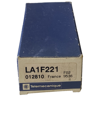 Telemecanique Hilfsschalterblock LA1F221 auxiliary contact block 012810 2NO+2NC1