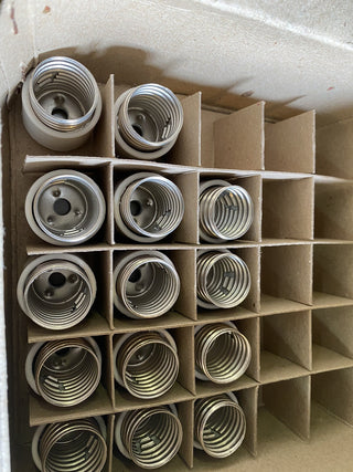 14x Weber Schraubkappe mit Prüfloch, K II1