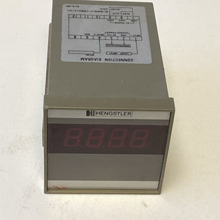 Hengstler Schraubentachometer Typ E516-14S | Tachometer 4-stellig | Gebraucht1