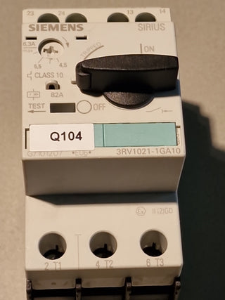 Siemens 3RV1021-1GA10 Motorschutzschalter 4,5-6,3A#90