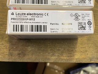Leuze Electronic Reflexions-Lichtschranke PRK 318B/4P-M12 50116859 Polarisations0