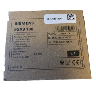 Siemens 5SX9100 Hilfsstromschalter LS-Schalter neu1