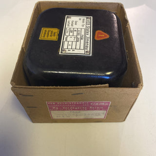 RFT Hg Verzögertes Relais Pasa 311001 2504 DDR Original NEU OVP unbenutzt3