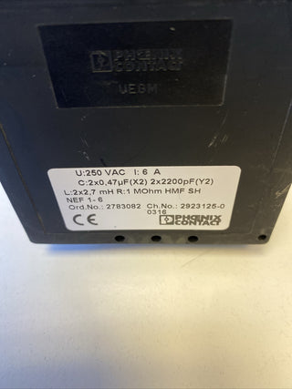 Phönix EMV-Filter NEF 1- 6 Phönix Contact 27830825