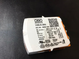 V20-0-280 OBO BETTERMANN Typ 2; Pole: 1; 20kA; 280VAC; Sockel; IP201