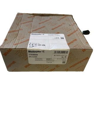 50x Weidmüller ZPE 4-2/3AN Schutzleiter-Reihenklemme 1770390000 | NEU & OVP
