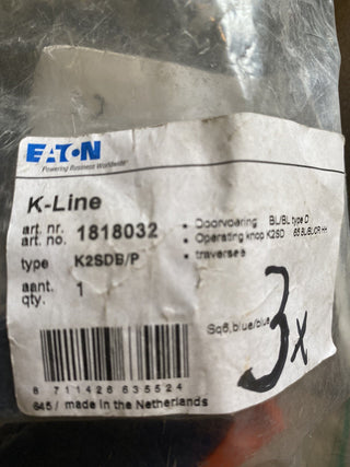 Eaton 1818032 Drehgriff K2SDB/P blau für DMM125 DMV160N – NEU & OVP2