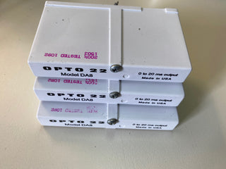 3X Opto 22 DA8 0-20 MA Analogausgang0