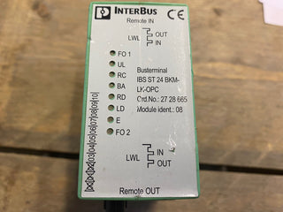 Phoenix Contact INTERBUS-ST Buskoppler – IBS ST 24 BKM-LK-OPC0