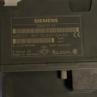 6ES7 361-3CA01-0AA0  SIEMENS 6ES7361-3CA01-0AA0 3CAO1-OAAO Connection Module3