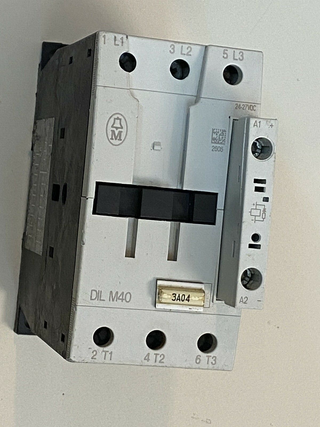 Eaton DILM40 XTCE040D Leistungsschütz 3-polig 18,5kW 230V – NEU & OVP0
