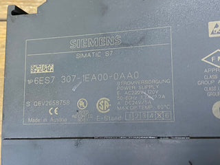 SIEMENS 6ES7307-1EA00-0AA0, SIMATIC Power Supply3