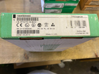 Schneider Automation 140AII33000C Temperature Input Module I.S. RTD/TC IN 8CH Se1