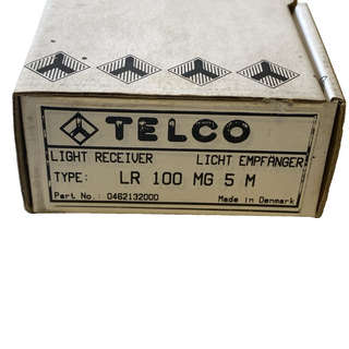 Telco Sensors LR 100 MG 5 M Lichtschranken Empfänger M12 5m Kabel NEU OVP