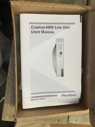 PairGain Campus Star / Stella Line Unit 150-1159-01 – Neu & OVP23