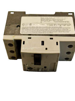 Siemens 3RV1011-1KA10 Leistungsschalter 1 St. 3 Schließer Einstellbereich (Strom3