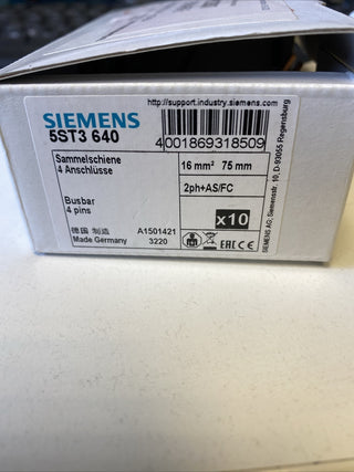 6X Siemens 5ST3640 Stiftsammelschiene0