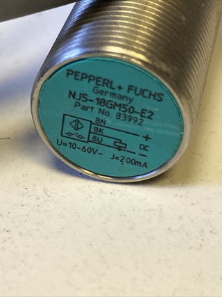 Pepperl+Fuchs Fabrik Induktiver Sensor NJ5-18GM50-E2-V1 Induktiv 2829583
