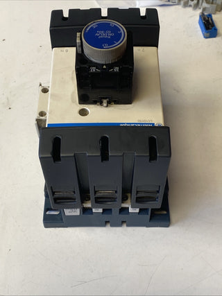 Telemecanique / Schneider TeSys Schütz LC1D50 (110V) inkl. Zeitblock LA2D22 & Zu7