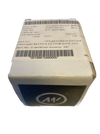 Gleitringdichtung GRDA21038AV1AV01XX, mechanische Dichtung SEEPEX V2.1/038 BQ1E13