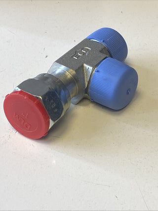 Hydraulik T-Stück / Swivel Nut Run Tee – Typ 16 (1-14) 10R6 – NEU (Made in Ital1