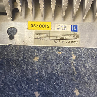 ABB SAFUR 200F500 Bremswiderstand für ACS800 | 68759340 – Ohne Platine2