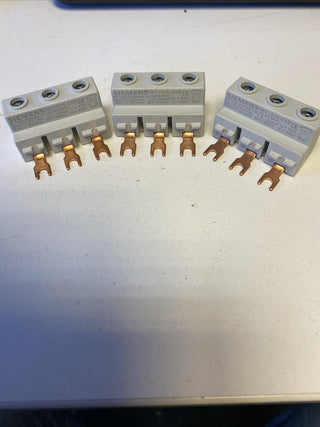 3X Siemens 3RV1925-5AB 3 Ph.Einspeiseklemme0
