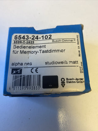 BUSCH-JAEGER 6543-24-102 Bedienelemente für Dimmer1