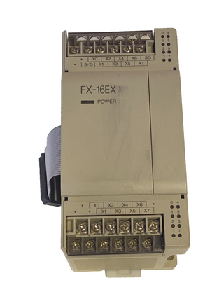 Mitsubishi Melsec FX-16EX-ES | 16-Kanal SPS Eingangsmodul | Gepflegt0