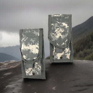 US  Military Double Mag Pouch, ACU 2er-Pack Neuwertig0