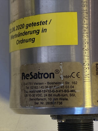 RESATRON RSG 10M 12+12-G-3-V1-SG-MIL MULTI-TURN ENCODER2