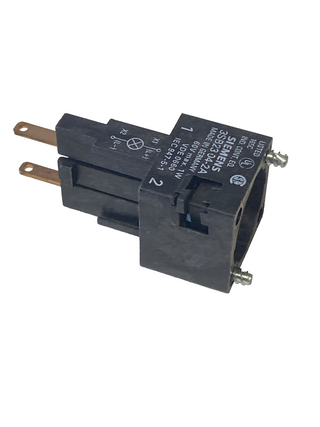 10x Siemens 3SB2304-2A Lampenfassung mit Halter | W2x4,6d | 16mm | Neu: Sonstige4
