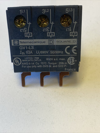 SCHNEIDER ELECTRIC GV1L3, 020995, TeSys Is-Begrenzer -3