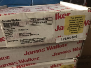 Fluolion Filament James Walker Drüsenverpackung sitze 10mm   8 Meter2