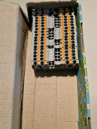 19x Phoenix Contact 3209578 Durchgangsklemme 5.2 mm Schnellanschluss Grau1
