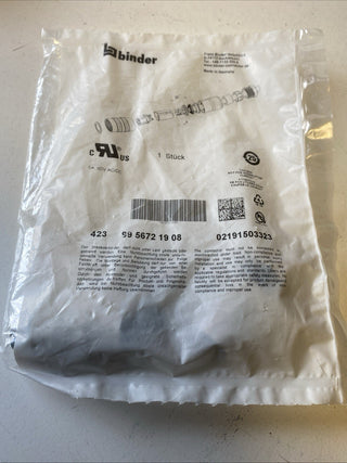 Binder M16 Kabeldose 8-polig (99-5672-19-08) Serie 423 – NEU & OVP
