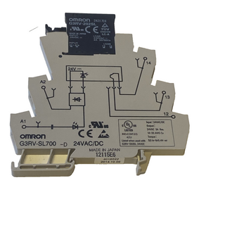 Omron G3RV-SL700-AL 24VDC Halbleiterrelais mit Sockel UND/G3RV-202SL 24VDC0