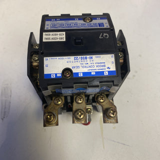 Hawker Siddeley HI-B50/22 Schütz / Contactor | 100A | 110V AC Spule | Brook Cont4