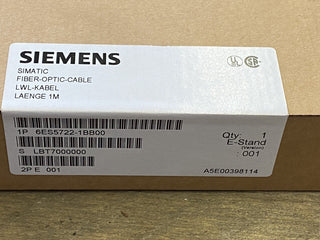 Siemens SIMATIC S5 LWL-Steckleitung 1,0m | 6ES5722-1BB00 | OVP NEU0