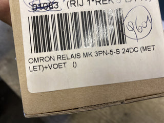 8x Omron MKS3P-5 DC24 Steckrelais 3PDT 24VDC neu o. OVP4