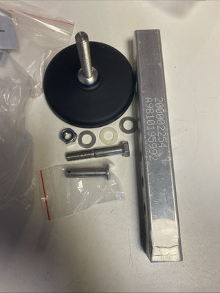 4x NGI ZDG Edelstahl Maschinenfuß Stellfuß Hygienic Pat. Pend. NEU OVP0