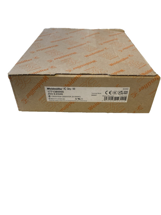 50x Weidmüller 1771380000 ZDU 6-2/2AN Durchgangsklemme – NEU & OVP