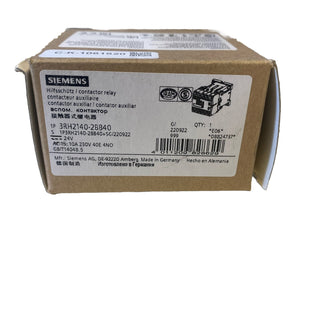 Siemens Hilfsschütz 3RH2140-2BB40 DC 24V Federzuganschluss 3RH2140-2BB400