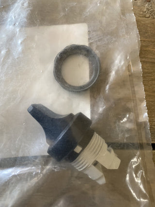 ABB Stotz-Kontakt M3SS1-10B , Wahlschalter-Vorsatz schwarz, 3 Stellungen, kurzer0