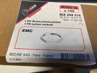 100X Bizline Kontermutter EMV M/iso 16 - BIZ 2085162